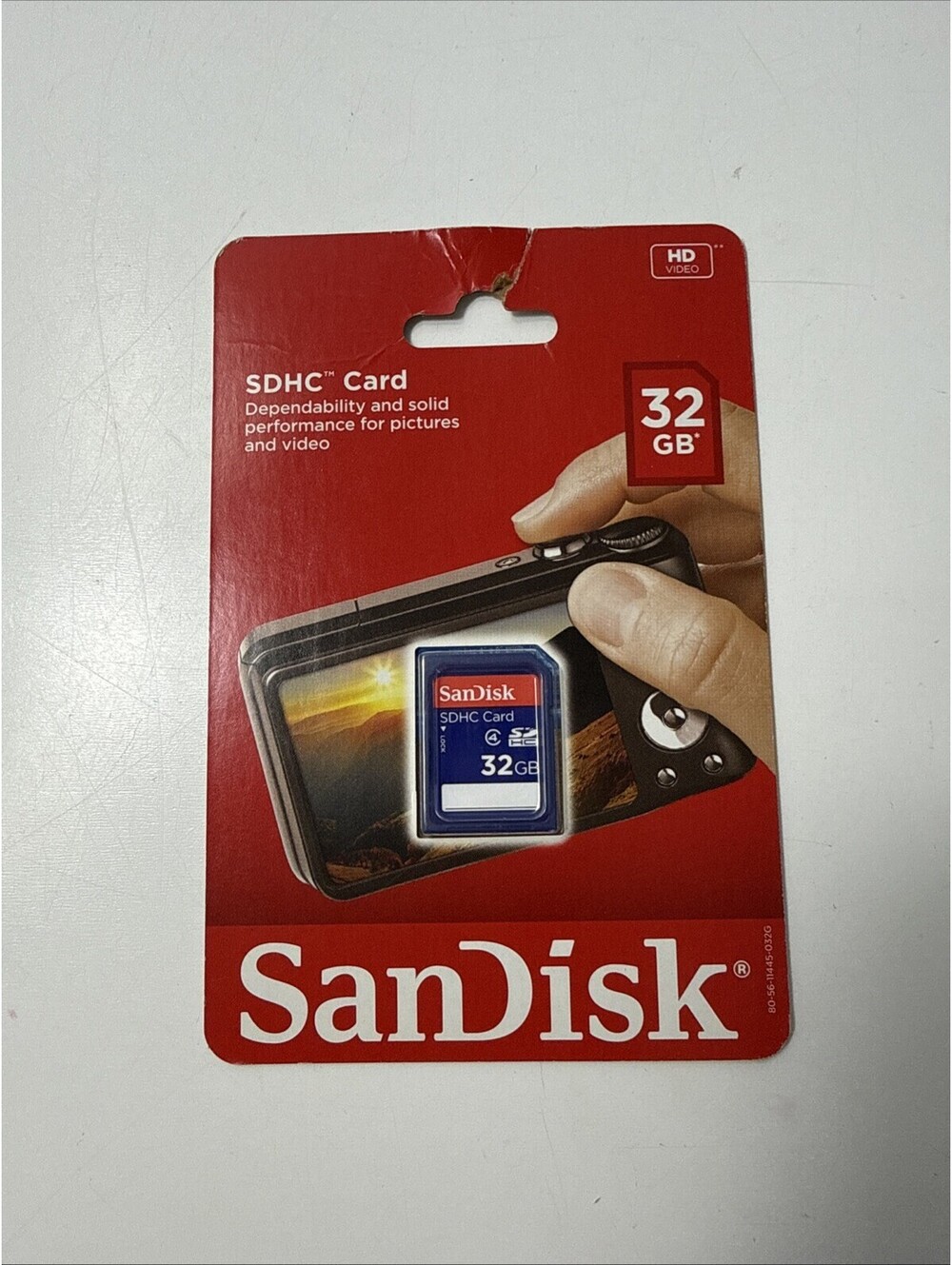 32GB (SDHC) Secure Digital High Capacity Card - 32 GB - Sandisk Sdsdb-032g-a11